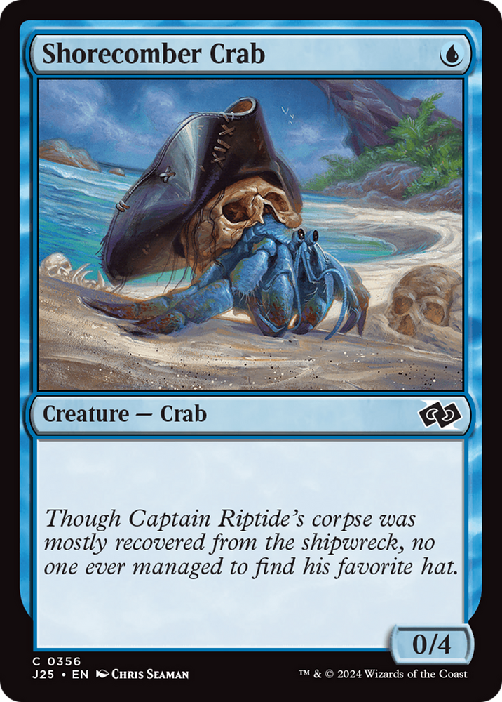 Shorecomber Crab [Foundations Jumpstart] Magic: The Gathering
