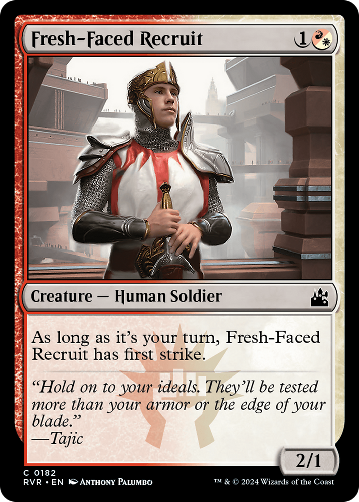 Fresh-Faced Recruit [Ravnica Remastered] Magic: The Gathering