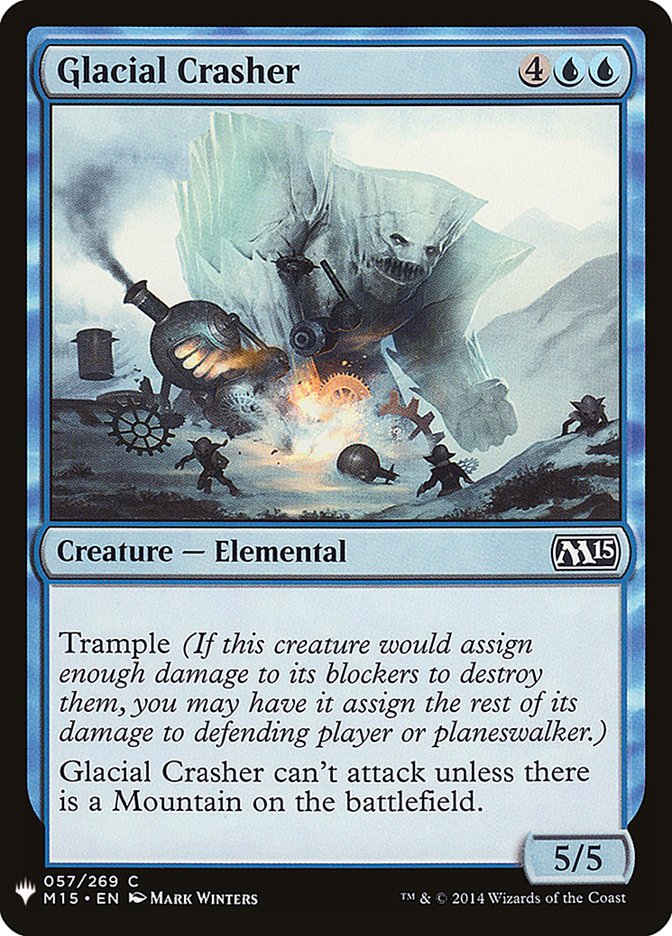 Glacial Crasher [Mystery Booster] Magic: The Gathering