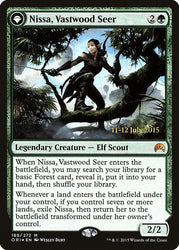 Nissa, Vastwood Seer // Nissa, Sage Animist [Magic Origins Prerelease Promos] Magic: The Gathering