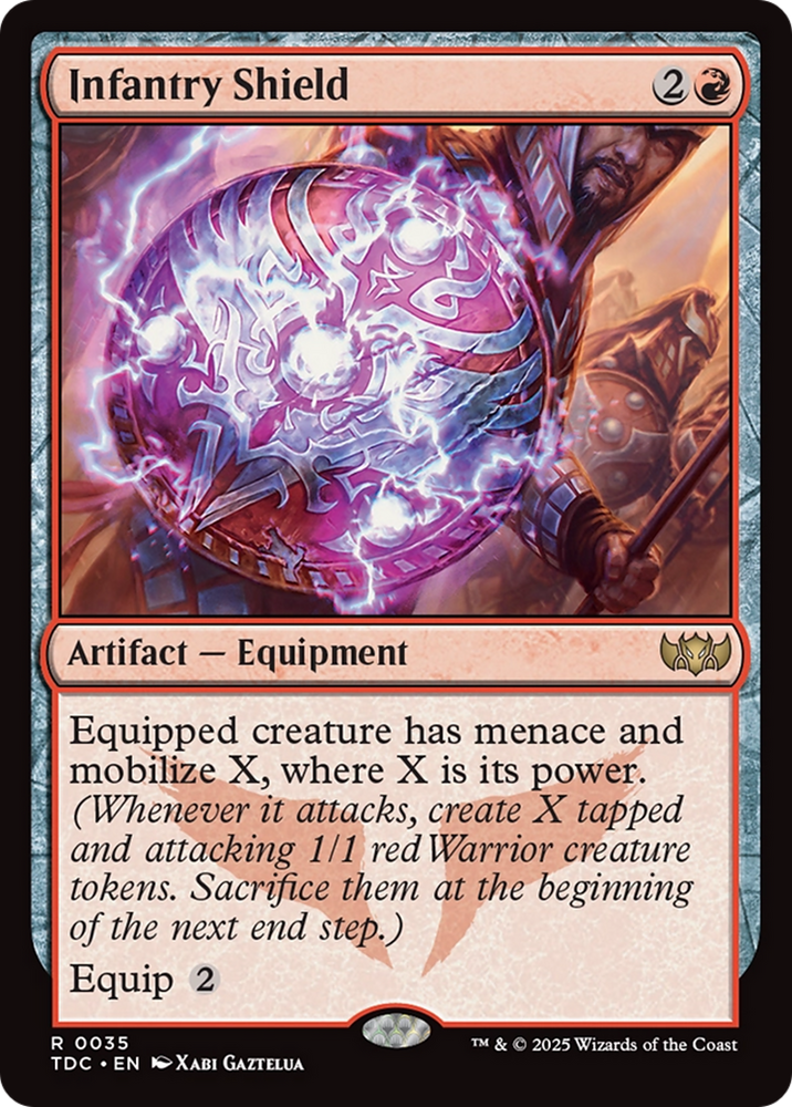 Infantry Shield [Tarkir: Dragonstorm Commander] Magic: The Gathering