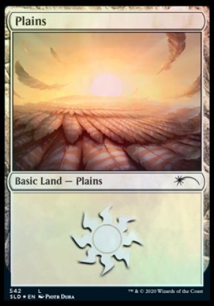 Plains (Angels) (542) [Secret Lair Drop Promos] Magic: The Gathering