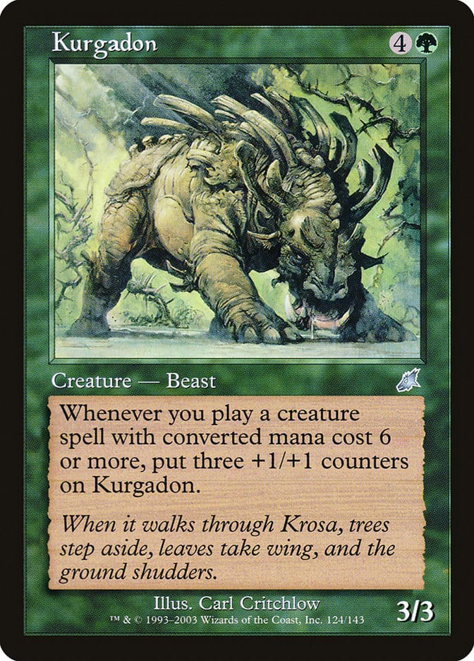 Kurgadon [Scourge] Magic: The Gathering