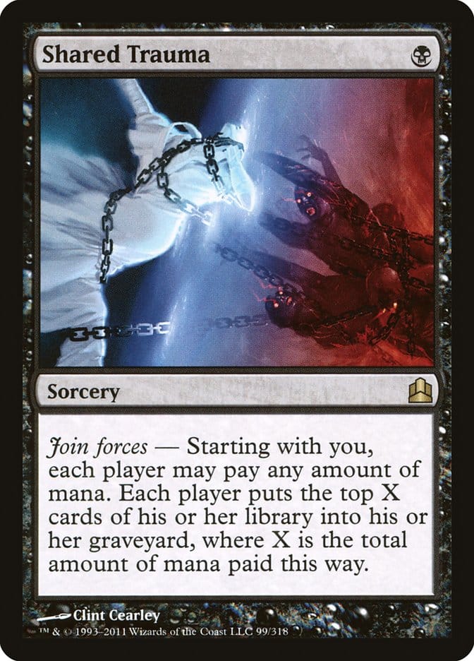 Shared Trauma [Commander 2011] Magic: The Gathering