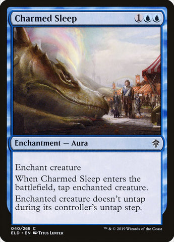 Charmed Sleep [Throne of Eldraine] Magic: The Gathering