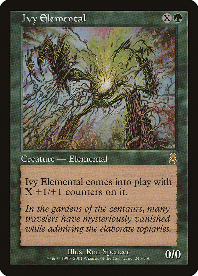 Ivy Elemental [Odyssey] Magic: The Gathering
