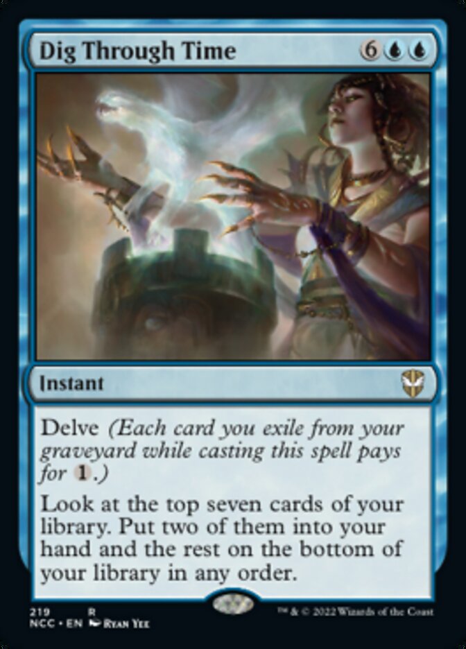 Dig Through Time [Streets of New Capenna Commander] Magic: The Gathering