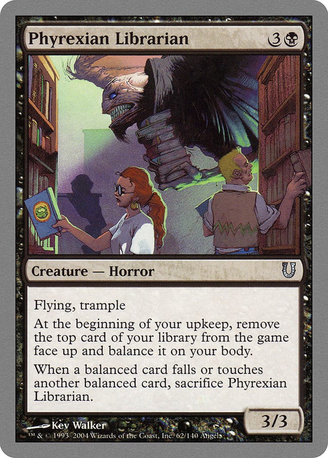 Phyrexian Librarian [Unhinged] Magic: The Gathering