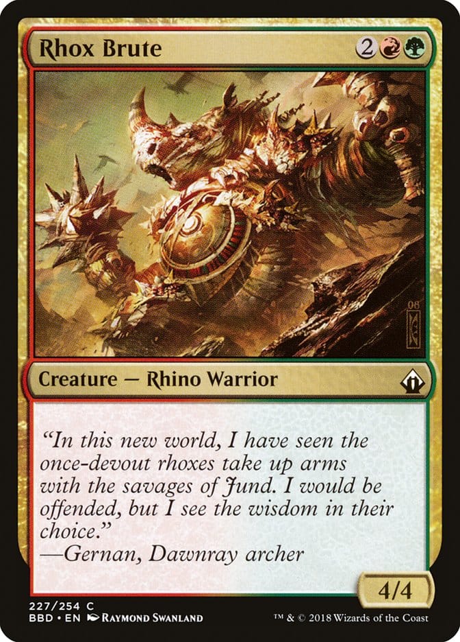 Rhox Brute [Battlebond] Magic: The Gathering