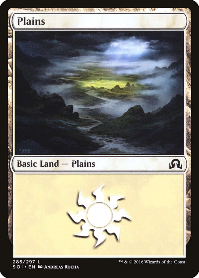 Plains (285) [Shadows over Innistrad] Magic: The Gathering