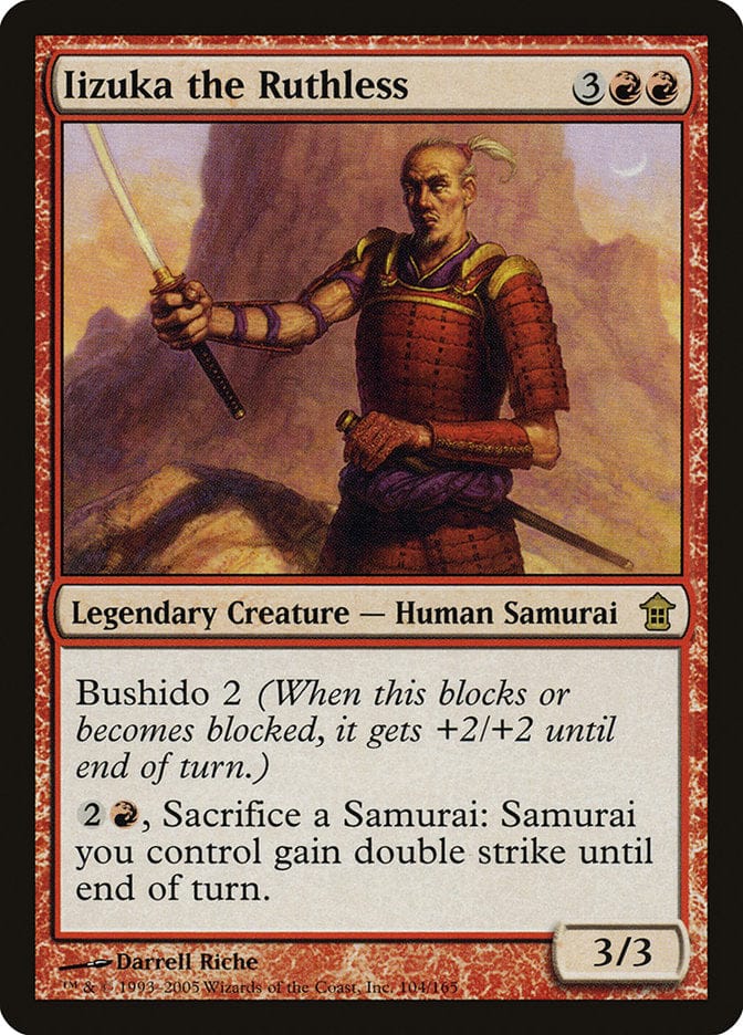 Iizuka the Ruthless [Saviors of Kamigawa] Magic: The Gathering