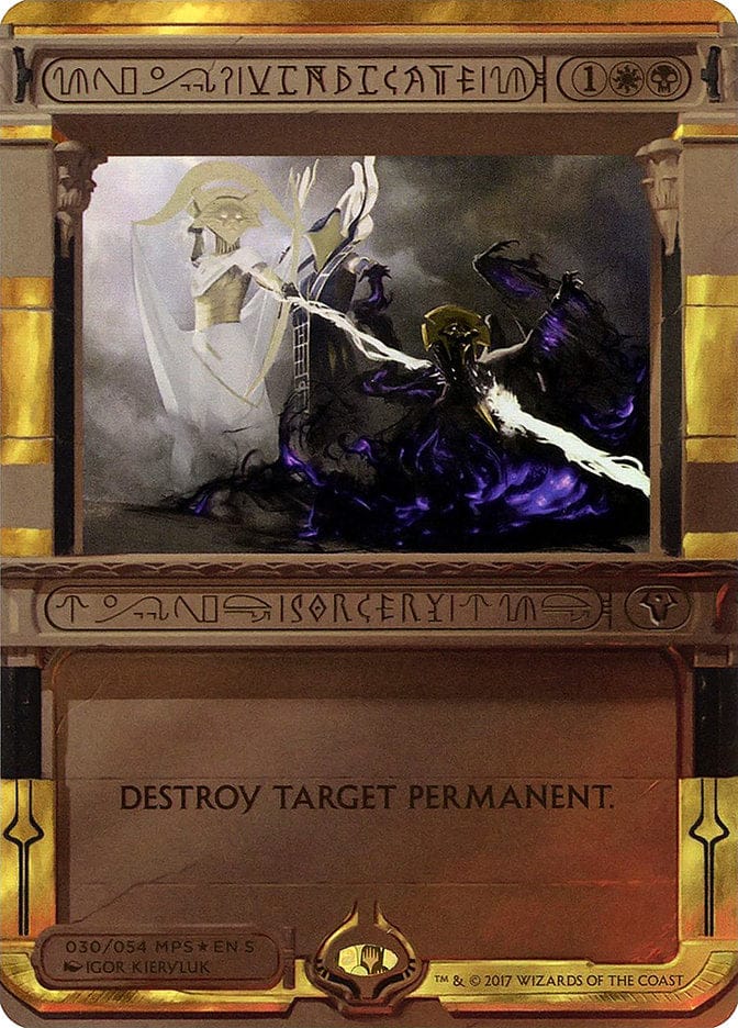 Vindicate (Invocation) [Amonkhet Invocations] Magic: The Gathering