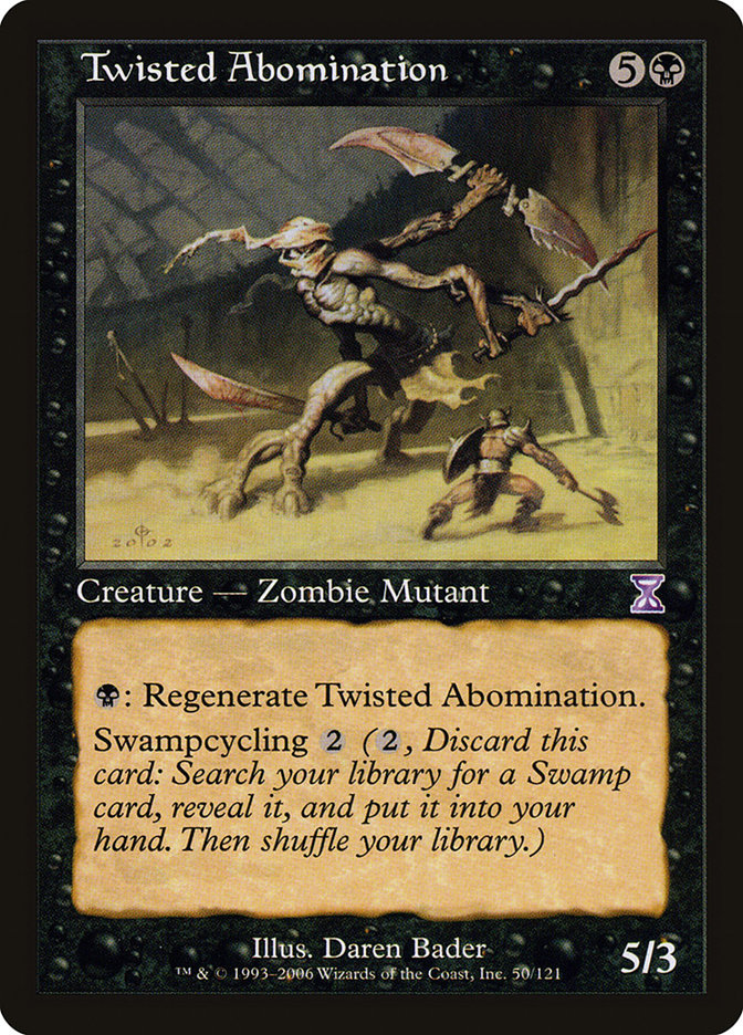 Twisted Abomination [Time Spiral Timeshifted] Magic: The Gathering