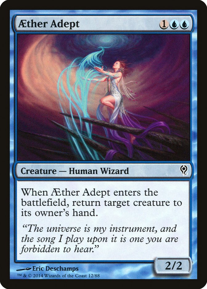 Aether Adept [Duel Decks: Jace vs. Vraska] Magic: The Gathering