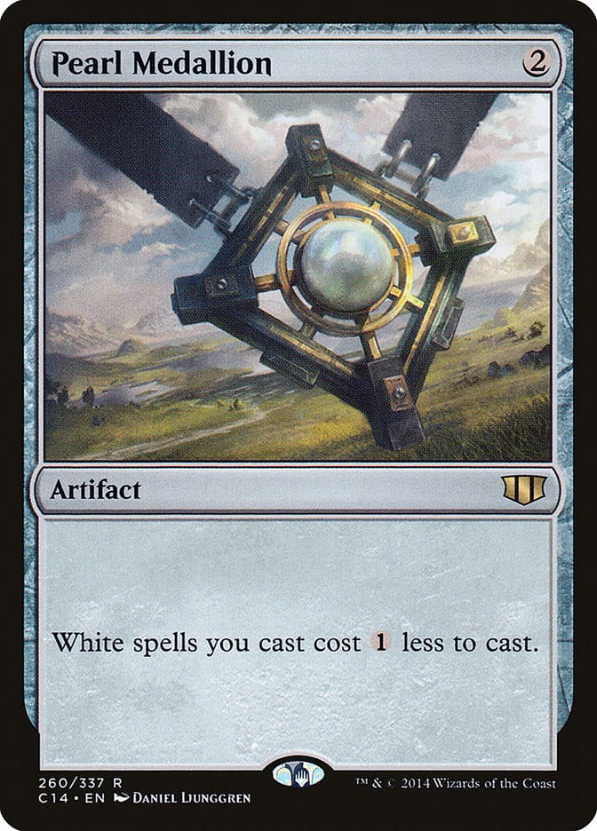 Pearl Medallion [Commander 2014] Magic: The Gathering