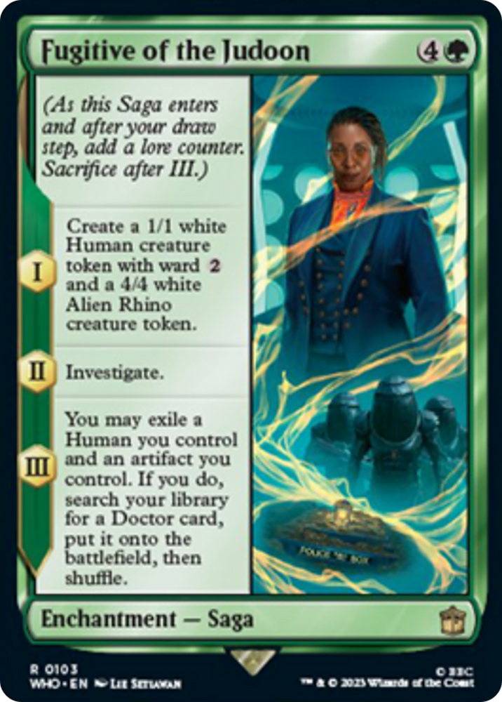 Fugitive of the Judoon [Doctor Who] Magic: The Gathering