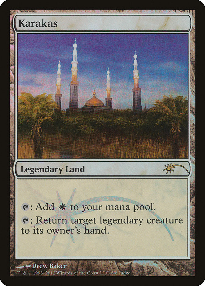 Karakas [Judge Gift Cards 2012] Magic: The Gathering