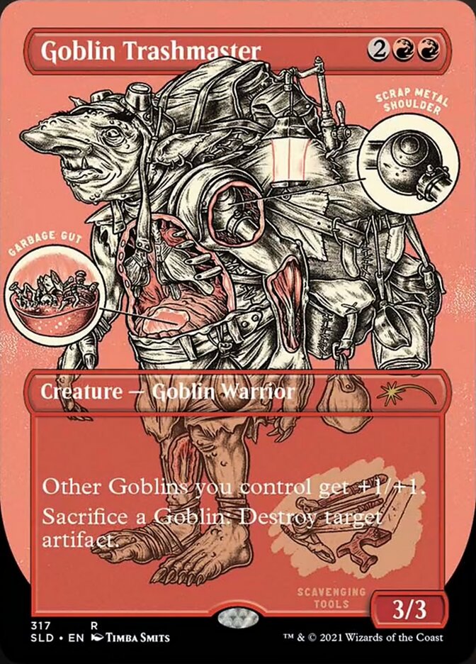 Goblin Trashmaster (Borderless) [Secret Lair Drop Series] Magic: The Gathering