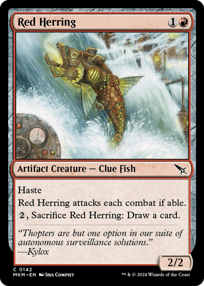 Red Herring [Murders at Karlov Manor] Magic: The Gathering
