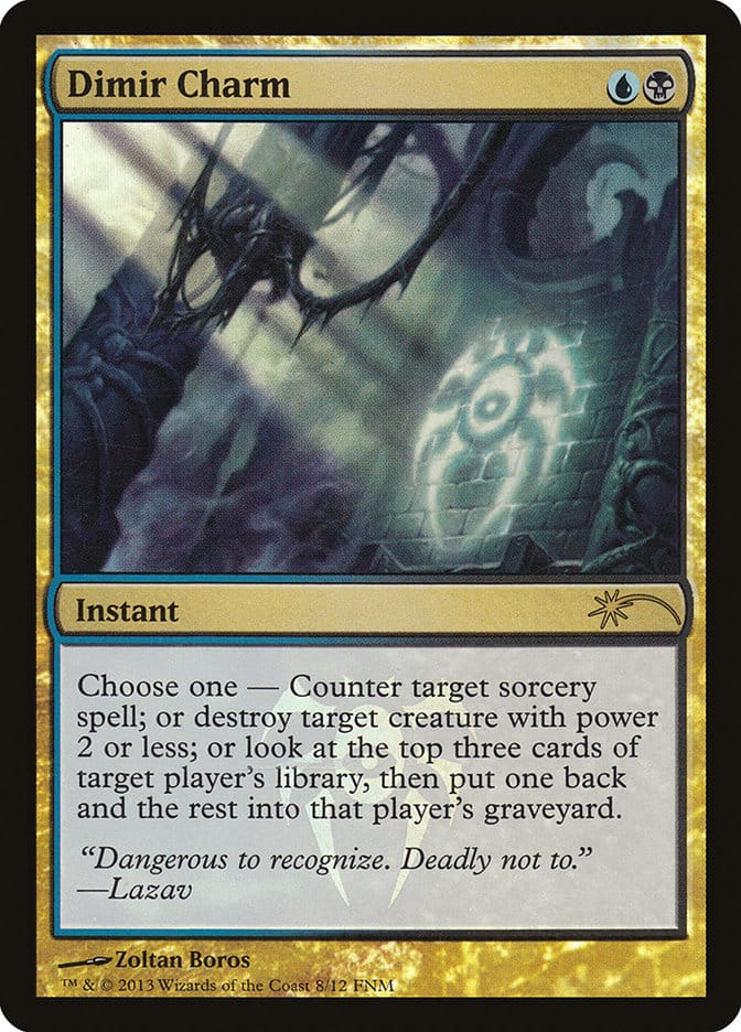 Dimir Charm [Friday Night Magic 2013] Magic: The Gathering