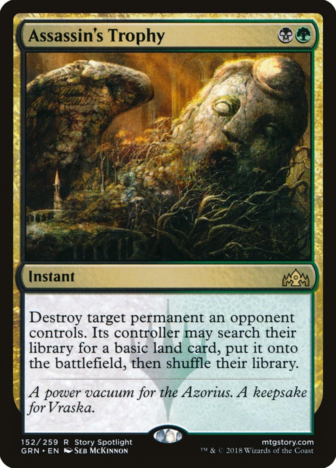 Assassin's Trophy [Guilds of Ravnica] Magic: The Gathering
