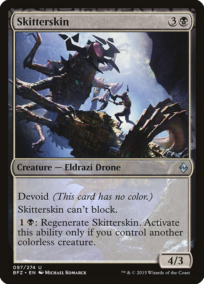 Skitterskin [Battle for Zendikar] Magic: The Gathering