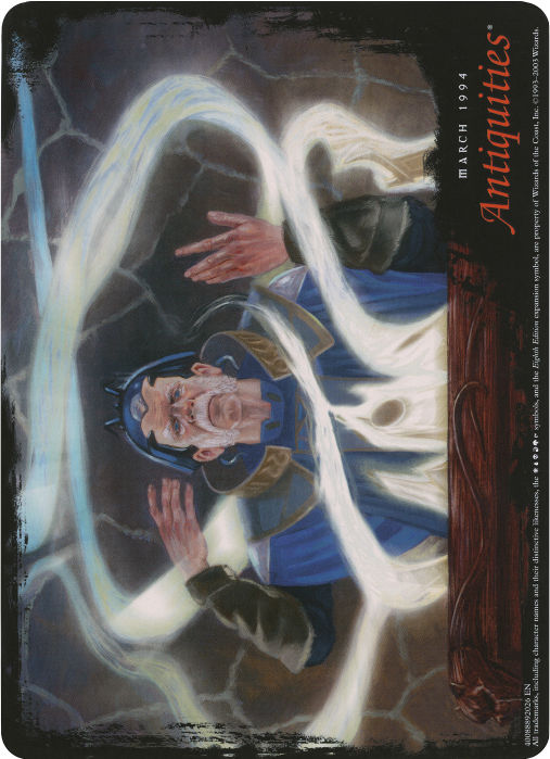 Sage of Lat-Nam (Oversized) [Eighth Edition Box Topper] Magic: The Gathering