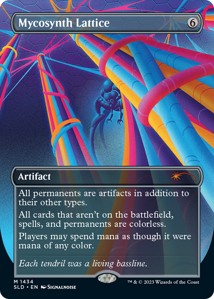 Mycosynth Lattice (Rainbow Foil) [Secret Lair Drop Series] Magic: The Gathering