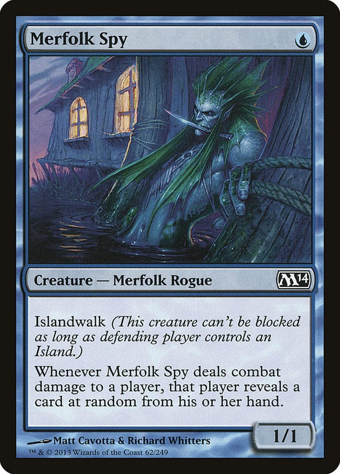 Merfolk Spy [Magic 2014] Magic: The Gathering