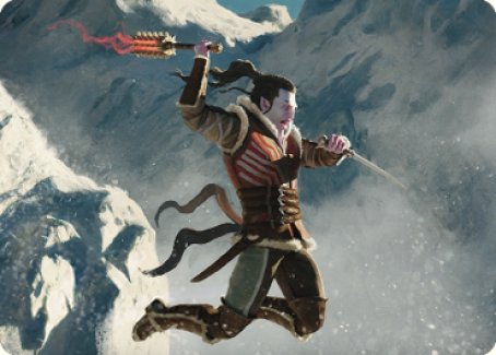 Balduvian Berserker Art Card [Dominaria United Art Series] Magic: The Gathering