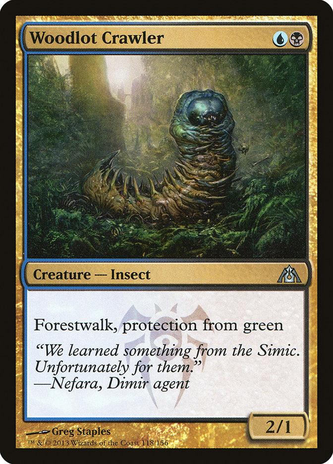 Woodlot Crawler [Dragon's Maze] Magic: The Gathering