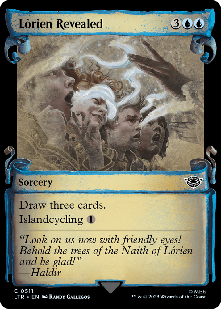Lorien Revealed [The Lord of the Rings: Tales of Middle-Earth Showcase Scrolls] Magic: The Gathering