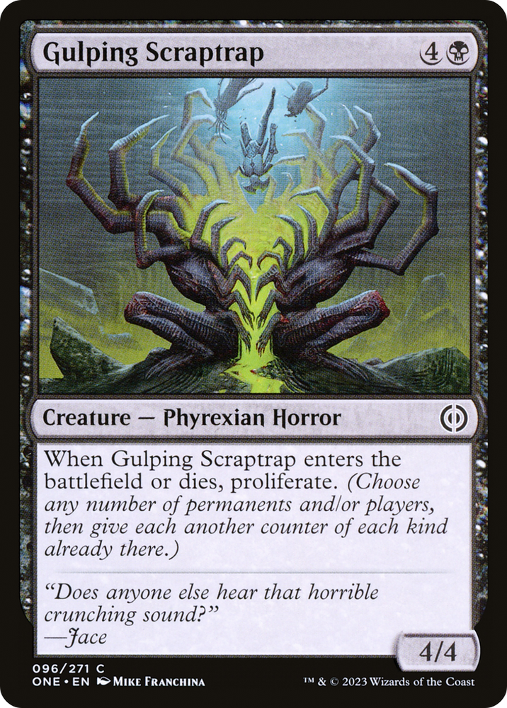 Gulping Scraptrap [Phyrexia: All Will Be One] Magic: The Gathering