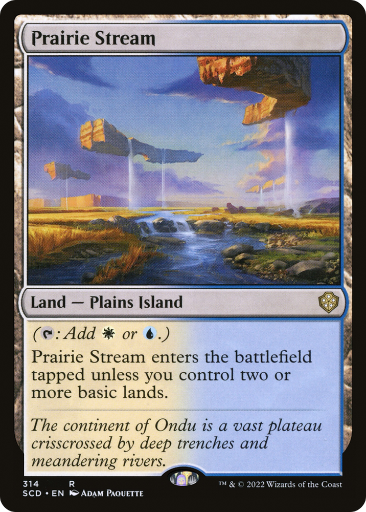 Prairie Stream [Starter Commander Decks] Magic: The Gathering