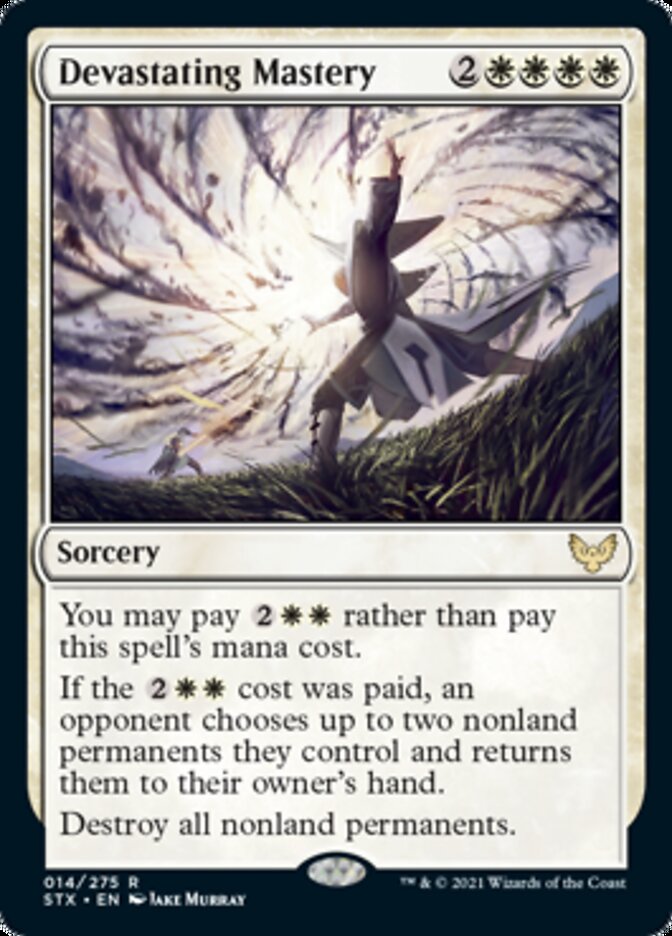 Devastating Mastery [Strixhaven: School of Mages] Magic: The Gathering