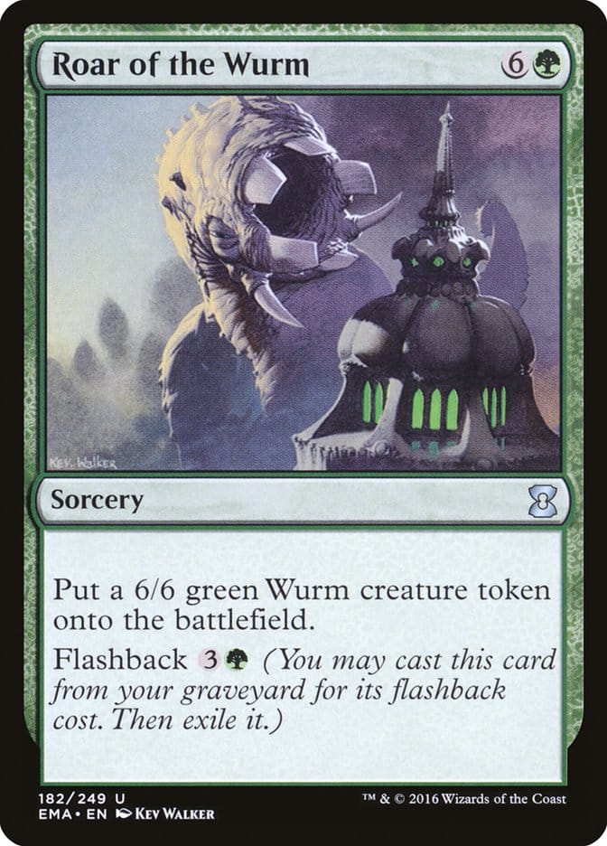 Roar of the Wurm [Eternal Masters] Magic: The Gathering