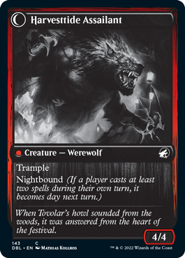 Harvesttide Infiltrator // Harvesttide Assailant [Innistrad: Double Feature] Magic: The Gathering