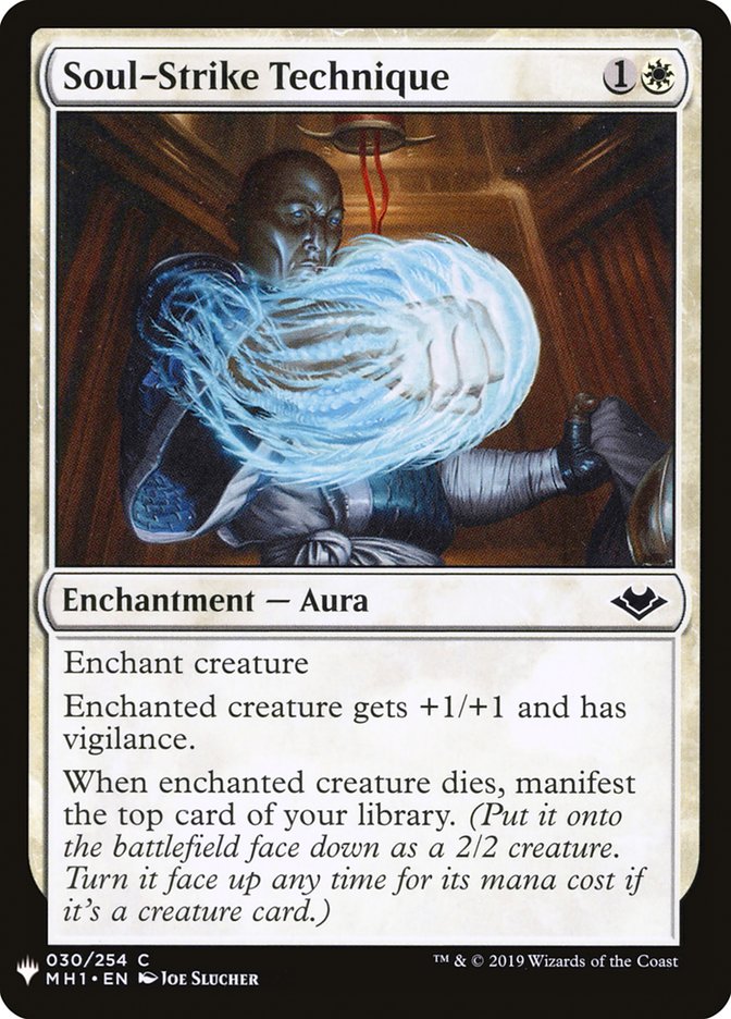 Soul-Strike Technique [Mystery Booster] Magic: The Gathering