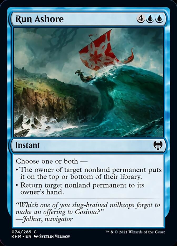 Run Ashore [Kaldheim] Magic: The Gathering
