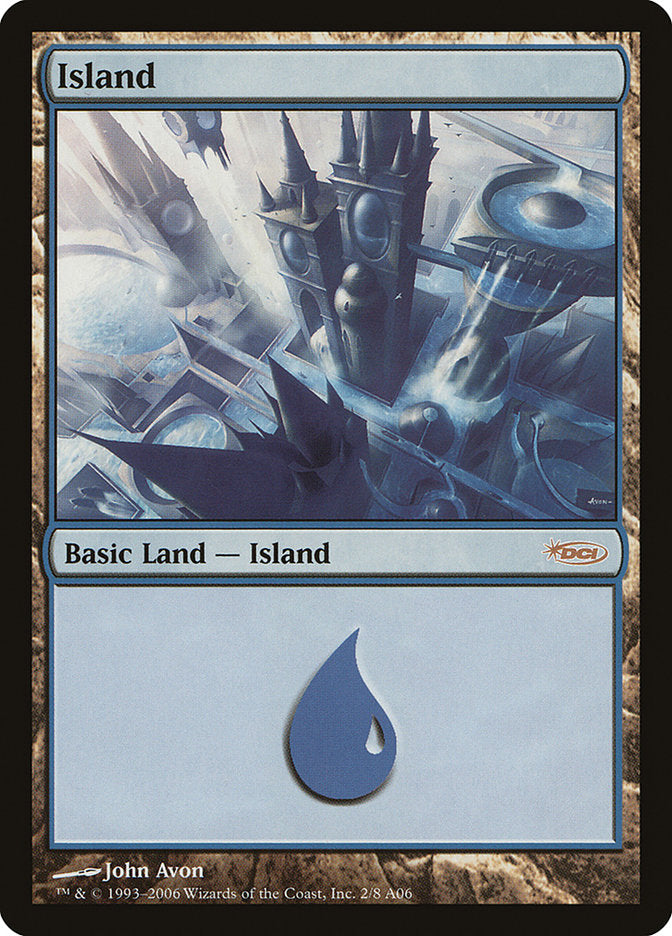 Island (2) [Arena League 2006] Magic: The Gathering
