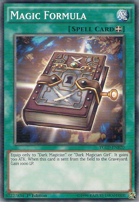 Magic Formula [YGLD-ENB20] Common Yu-Gi-Oh!