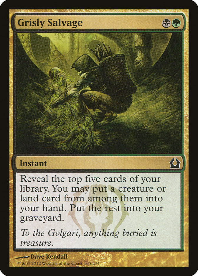 Grisly Salvage [Return to Ravnica] Magic: The Gathering