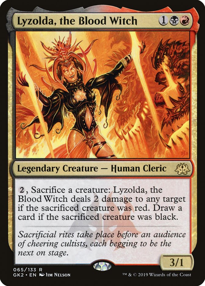 Lyzolda, the Blood Witch [Ravnica Allegiance Guild Kit] Magic: The Gathering