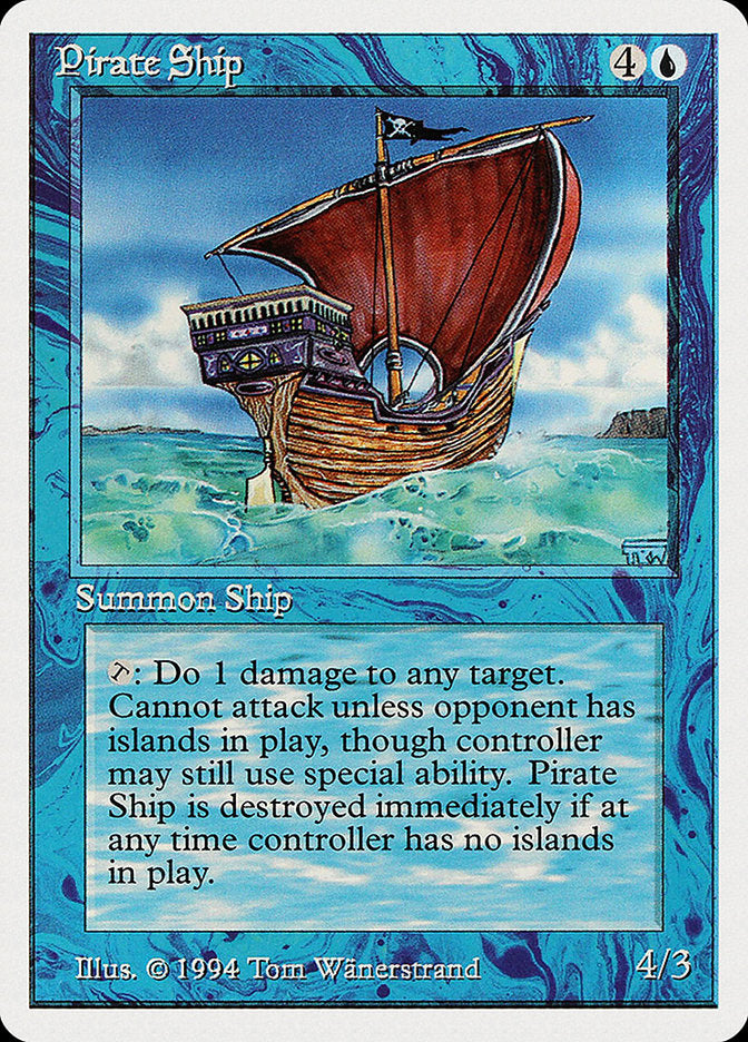 Pirate Ship [Summer Magic / Edgar] Magic: The Gathering
