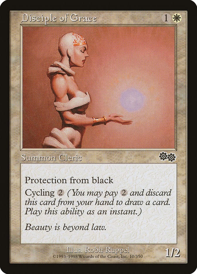 Disciple of Grace [Urza's Saga] Magic: The Gathering
