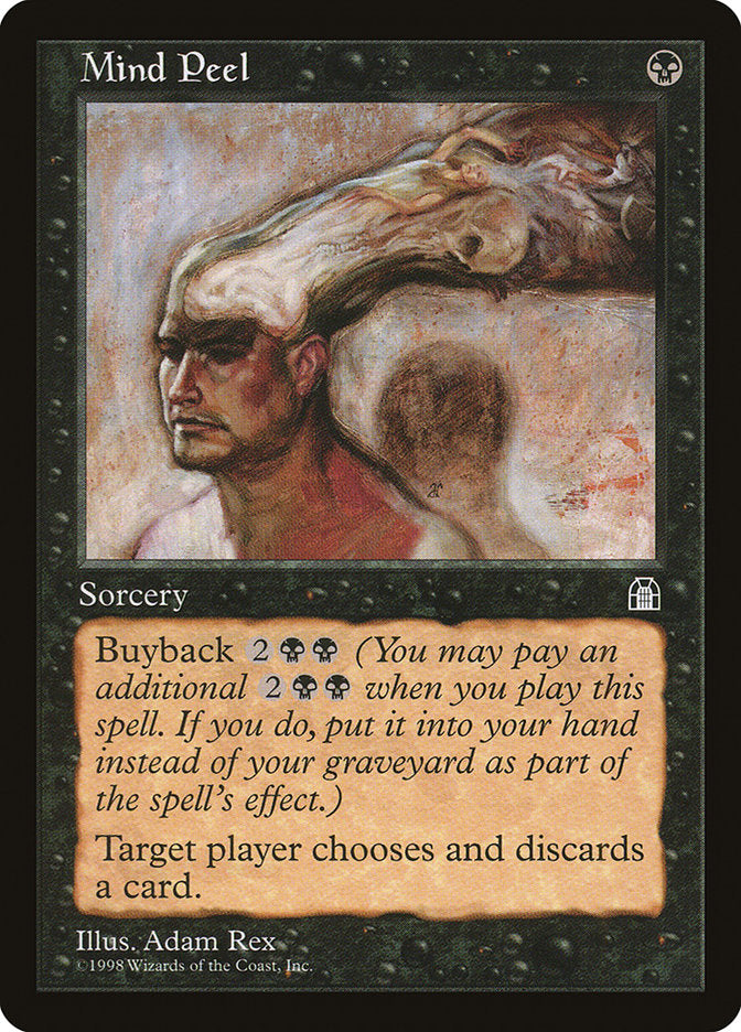 Mind Peel [Stronghold] Magic: The Gathering