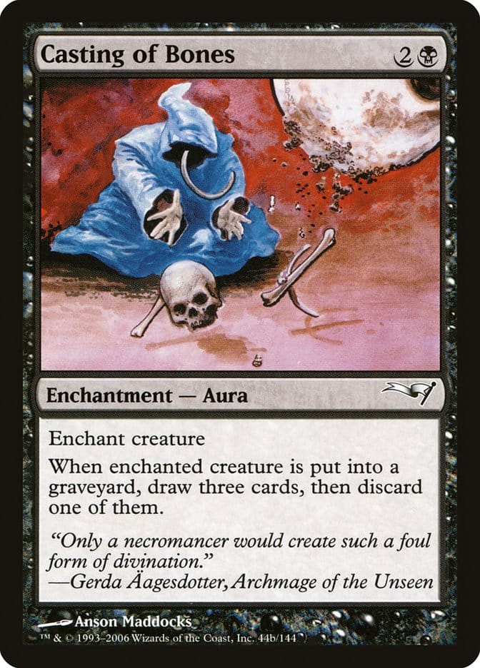 Casting of Bones [Coldsnap Theme Decks] Magic: The Gathering