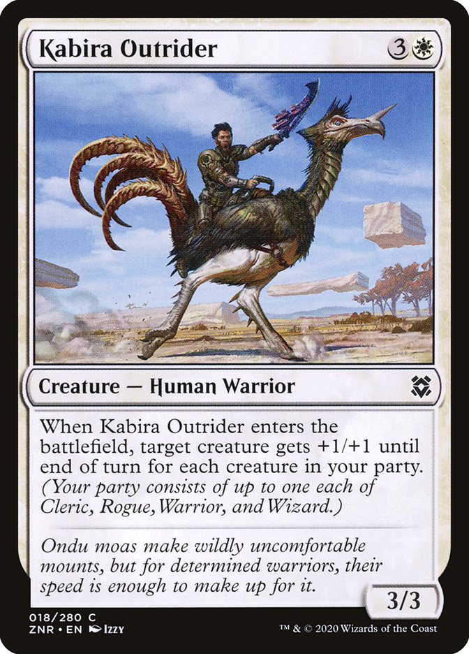 Kabira Outrider [Zendikar Rising] Magic: The Gathering