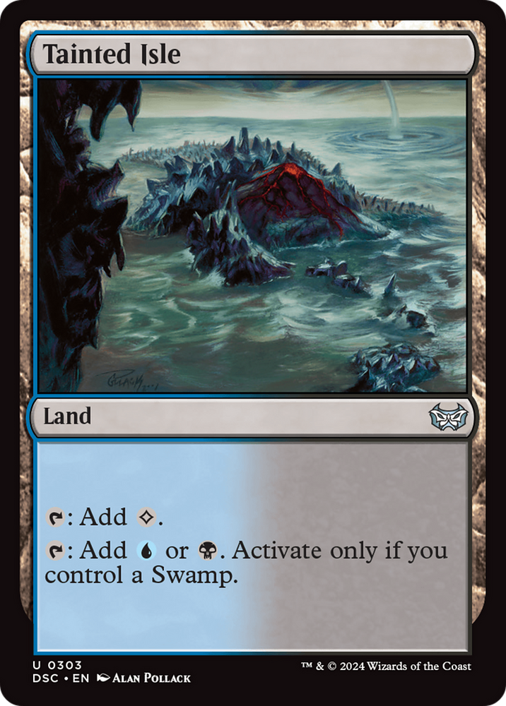 Tainted Isle [Duskmourn: House of Horror Commander] Magic: The Gathering