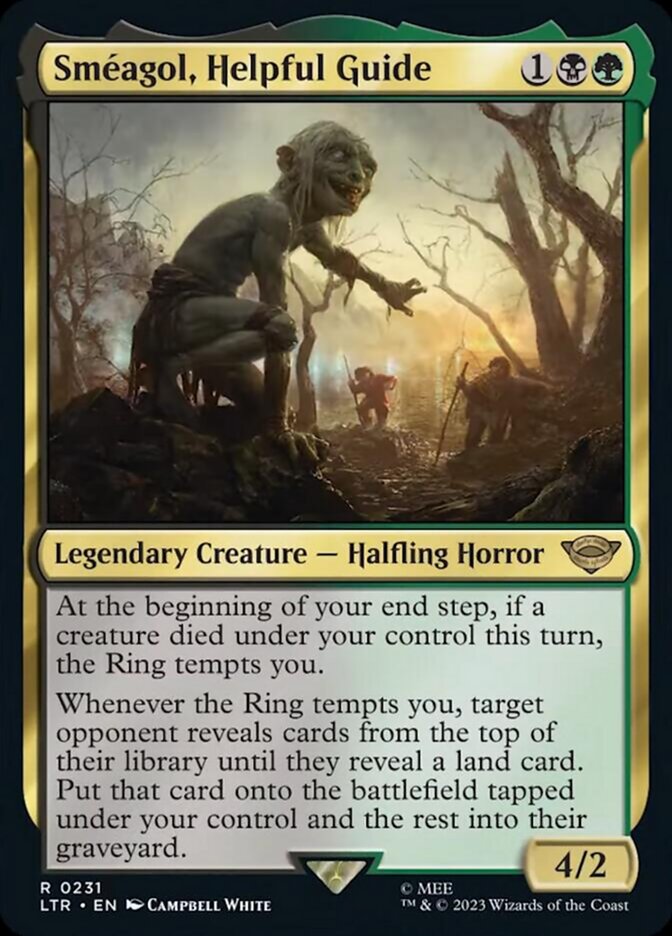 Smeagol, Helpful Guide [The Lord of the Rings: Tales of Middle-Earth] Magic: The Gathering